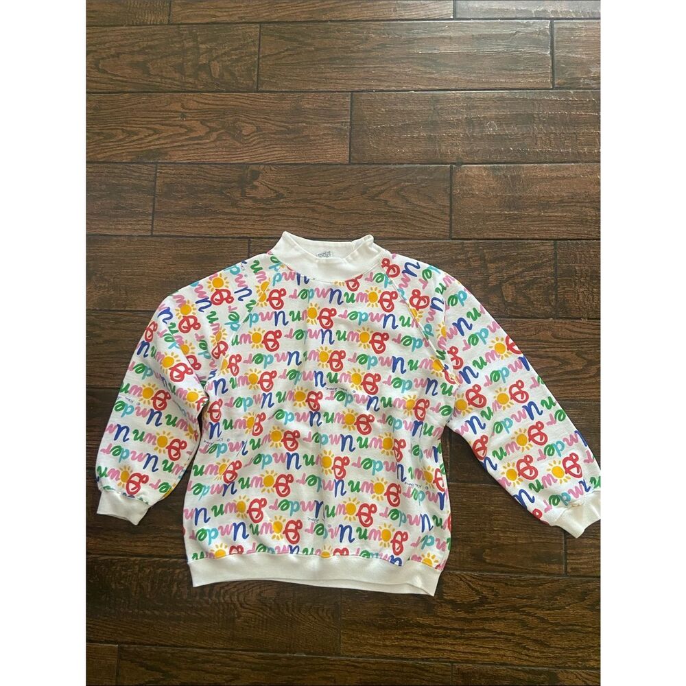 VINTAGE 90s  KEN DONE UNISEX SWEATER SIZE M